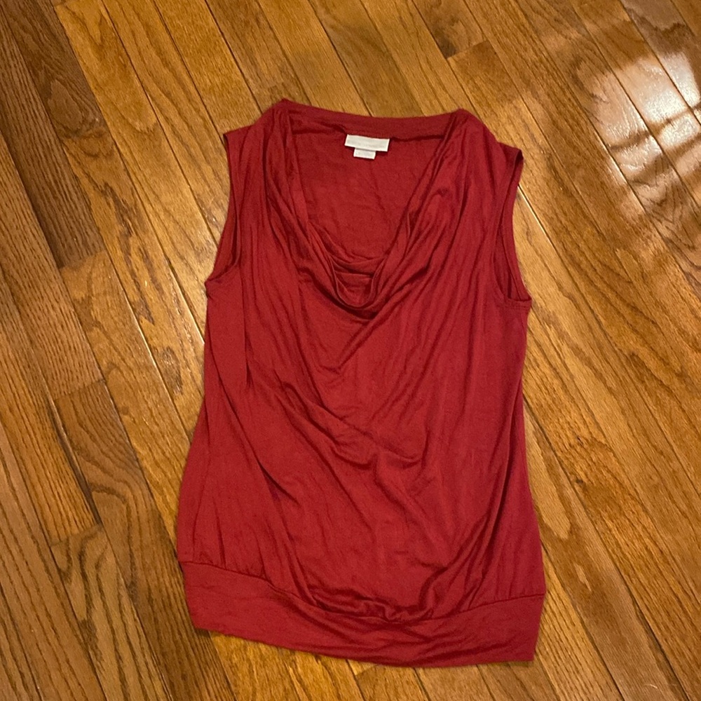 Cowl neck top